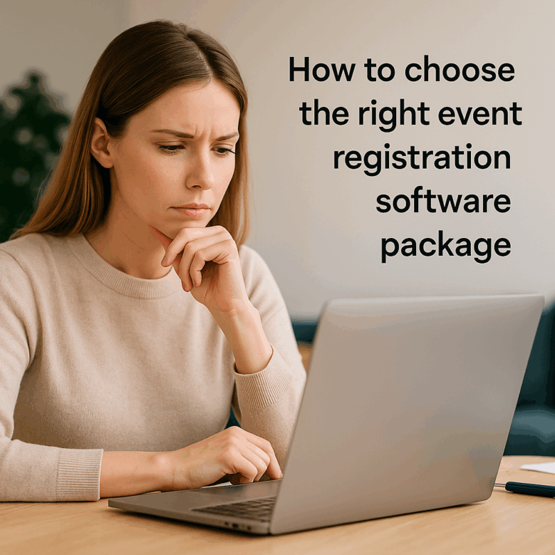 Hoe kies je voor jou de juiste event registratie software pakket? - Easydus